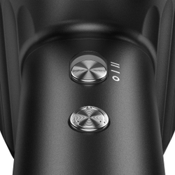 Фен Laifen Retro профессиональный с ионизацией, 2 насадки, черный