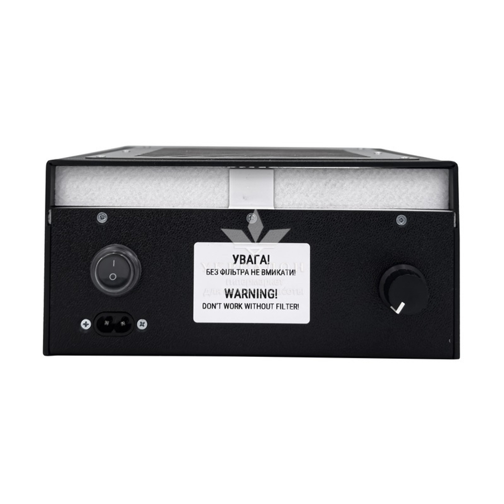 Настільна манікюрна витяжка з HEPA фільтром NT705iF TCV New, чорна