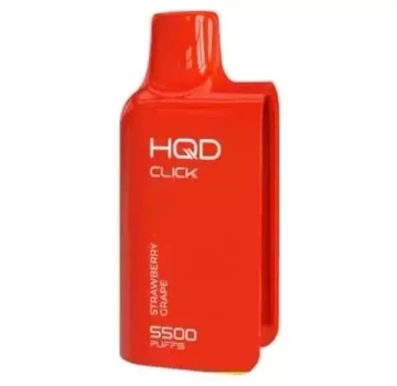 HQD Click Strawberry Grape prefilled pod