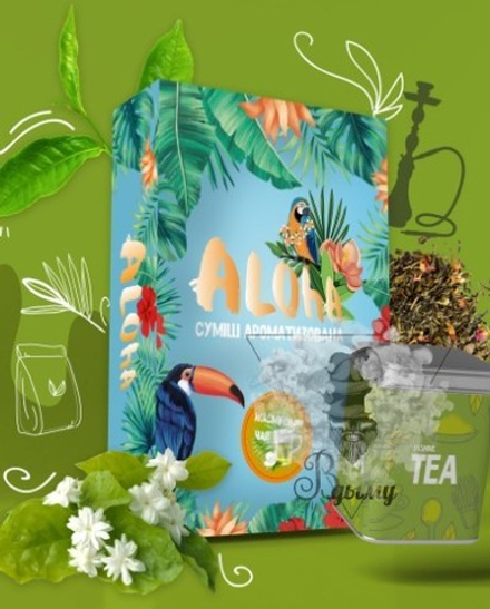 Бестабачная смесь Aloha Jasmine Tea (Алоха Жасминовый Чай) 100г