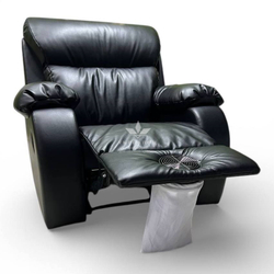 Педикюрне крісло-реклайнер Tertio 2 з електроприводом та вбудованою витяжкою