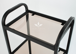 Косметологическая тележка R-20 black