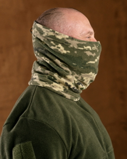 Шарф-труба (бафф) флісовий піксель чоловічий (арт. 6062200103)