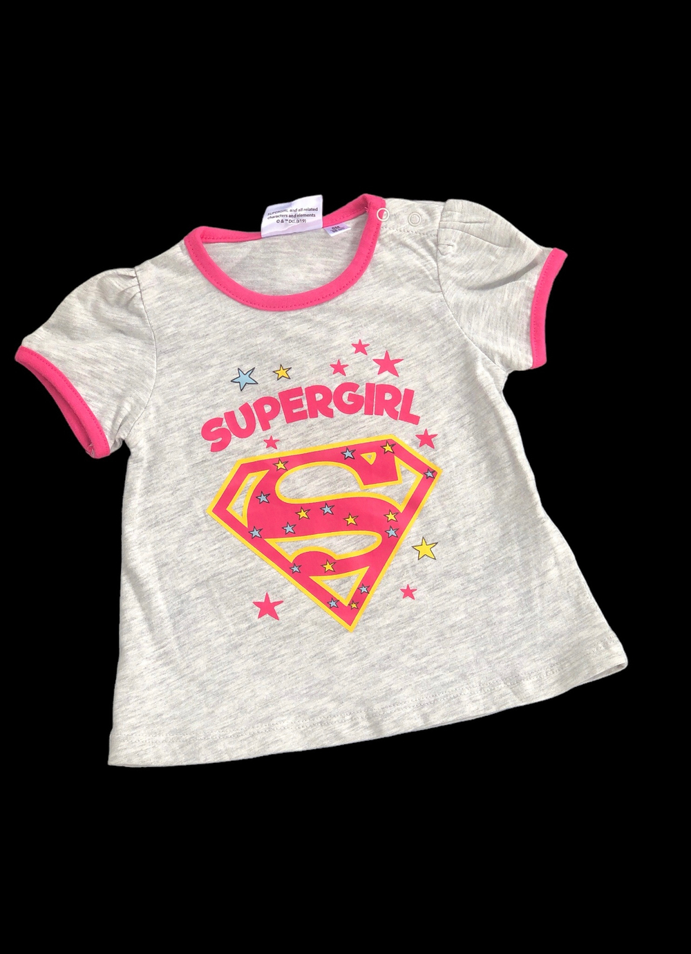 Футболка "Supergirl, бавовна ТМ "TVM" (68 см)