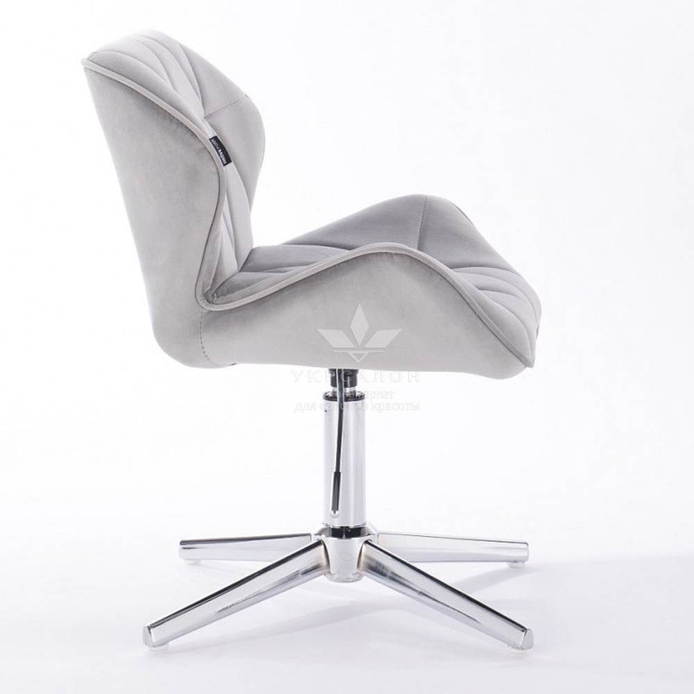 Стільчик клієнта Paris velor cross