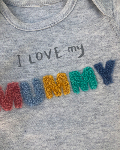 Боді з довгим рукавом, бавовна ТМ "M&S" (50 см)