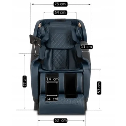 Масажне крісло Maxvel, чорне