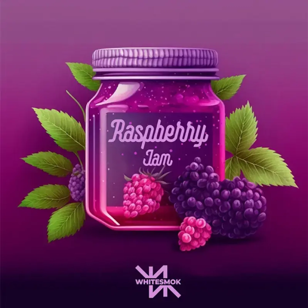 Табак White Smok Raspberry Jam (Вайт Смок Малиновый джем со свежестью) 50г