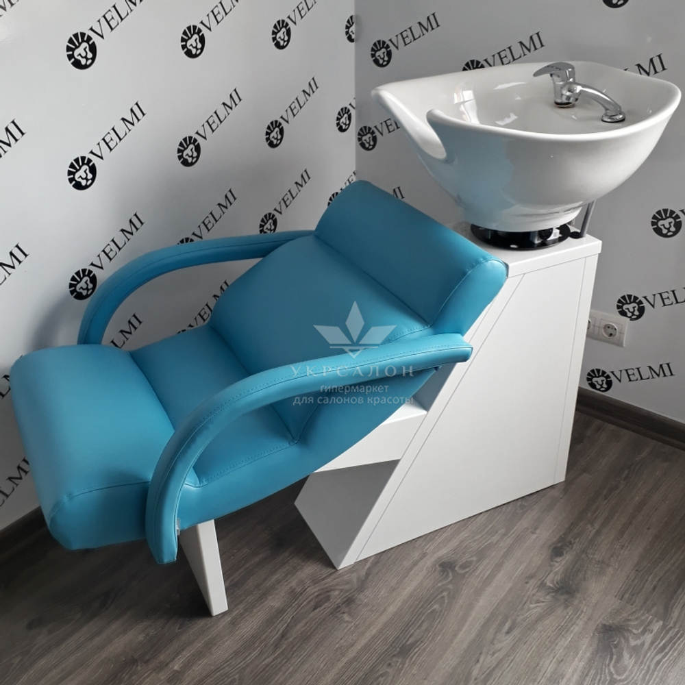 Парикмахерская мойка Shelley One White