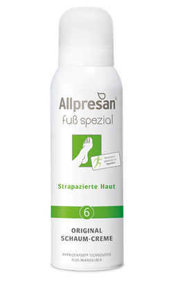 Крем-пена для ног при физических нагрузках AllPresan №6