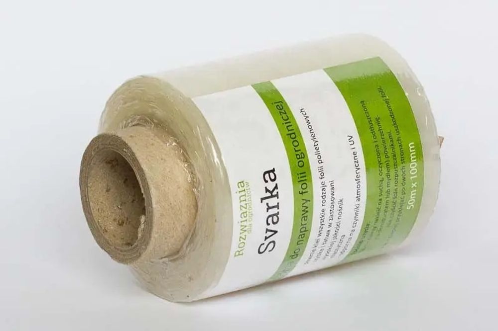 Скотч для пленки ремонта теплиц "SVARKA" 10см х 10м (100мкм) Производитель "Польша"