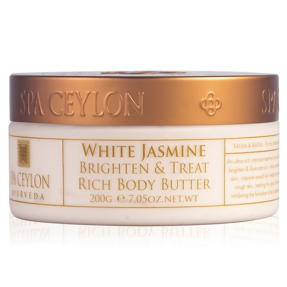 Осветляющий баттер для тела Белый жасмин 200 г, SPA Ceylon