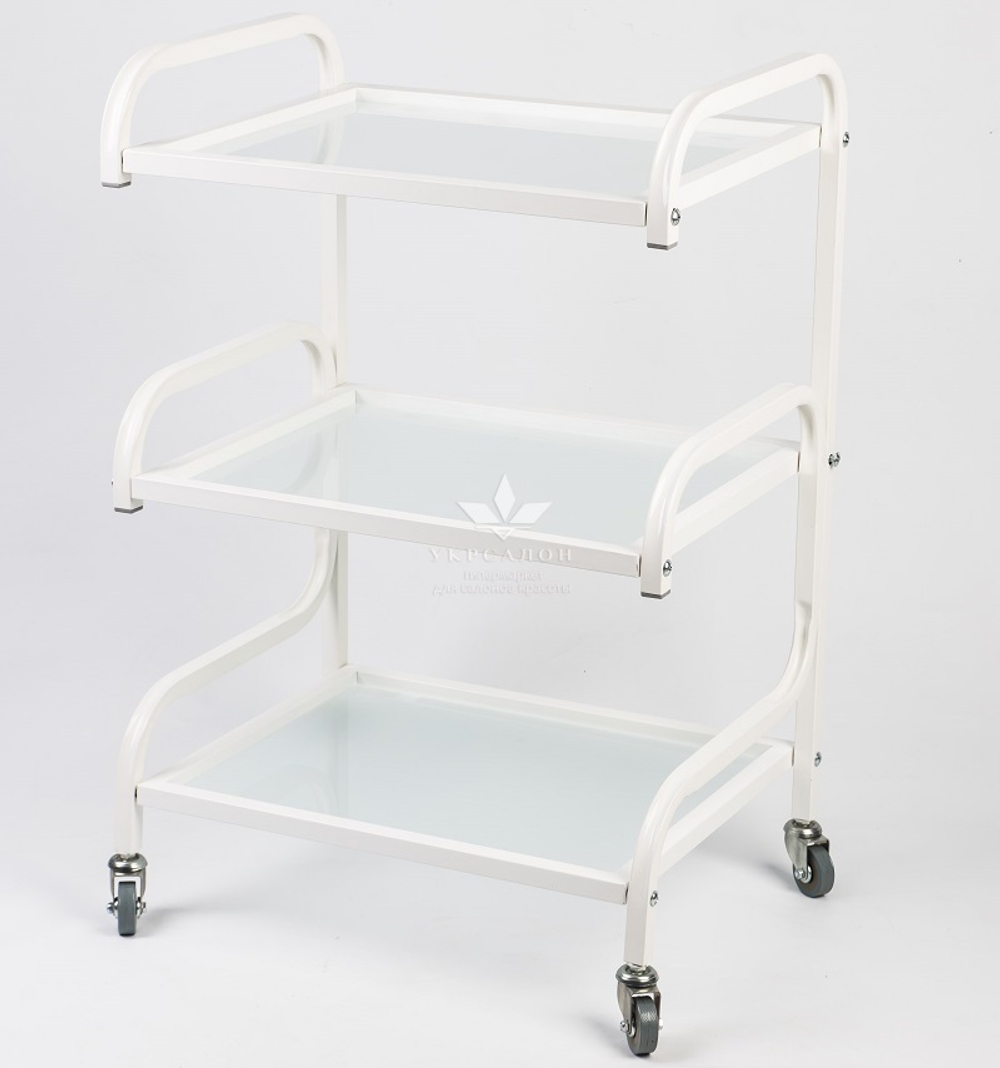 Косметологічний візок S3 білий