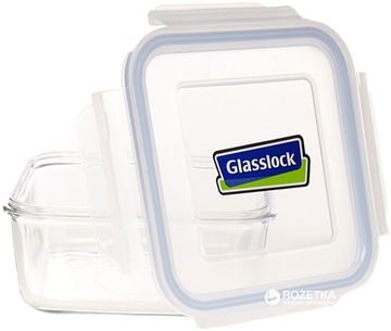 Харчовий контейнер квадратний Glasslock 1.2 л (MCSB-120)