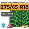 Nokian Tyres Hakkapeliitta LT3 275/65 R18C 123/120Q шип.