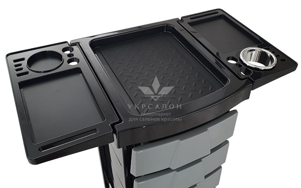 Парикмахерская тележка Pomocnik DUO Grey