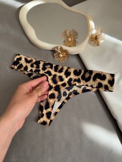 Безшовні леопардові стрінги (набір 3шт)