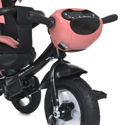 Дитячий триколісний велосипед Turbo Trike MT 1007 гумові колеса
