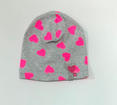Шапочка "Сердечко", бавовна ТМ "As-bor" (р.40-42)