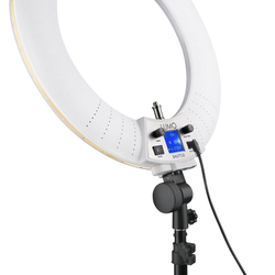 Кольцевая лампа на штативе Lumo Shuttle, диаметр 45 см, 105W