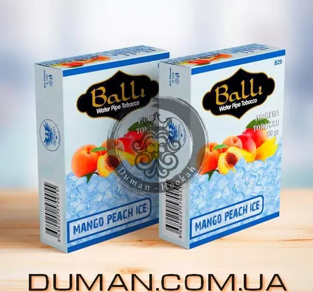 Balli Mango Peach Ice (Балли Лед Манго Персик) 50g