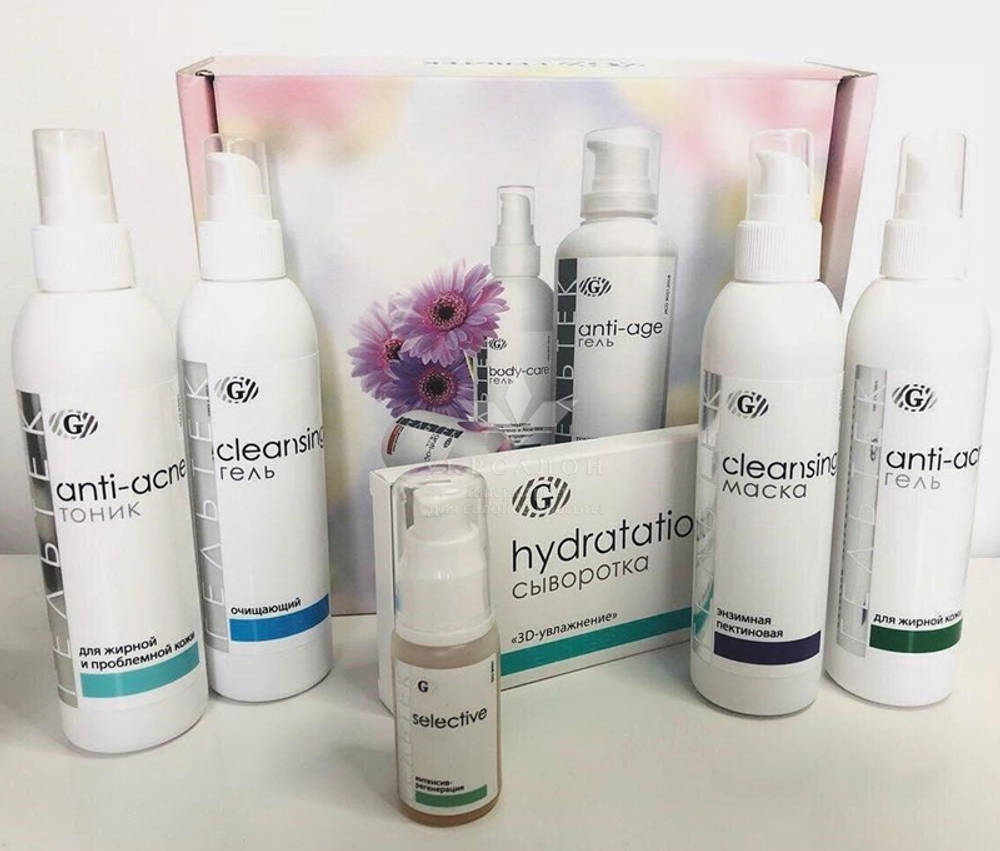 Тоник для жирной и проблемной кожи серии Anti-Acne, Гельтек