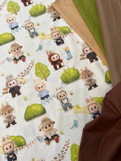 Поплин DIGITAL принт (2.4) Турция