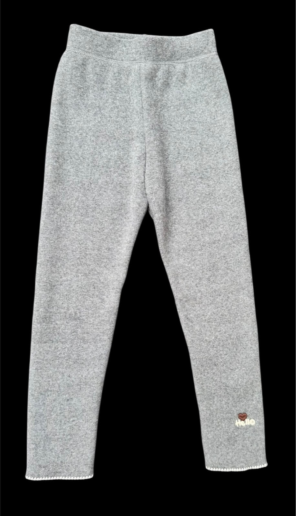 Лосини утеплені, трикотаж рубчик, велюр ТМ "QQG"