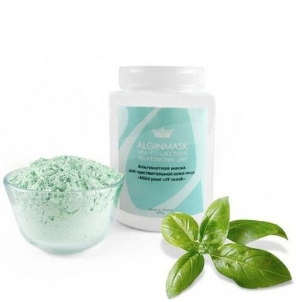 Альгінатна маска для чутливої шкіри обличчя Peel off Mild mask, Alginmask