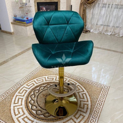 Стільчик для візажу Paris Velor gold