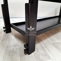 Стаціонарний масажний стіл KP-8 Brown