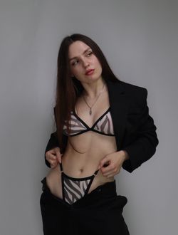 Комплект з принтом зебра