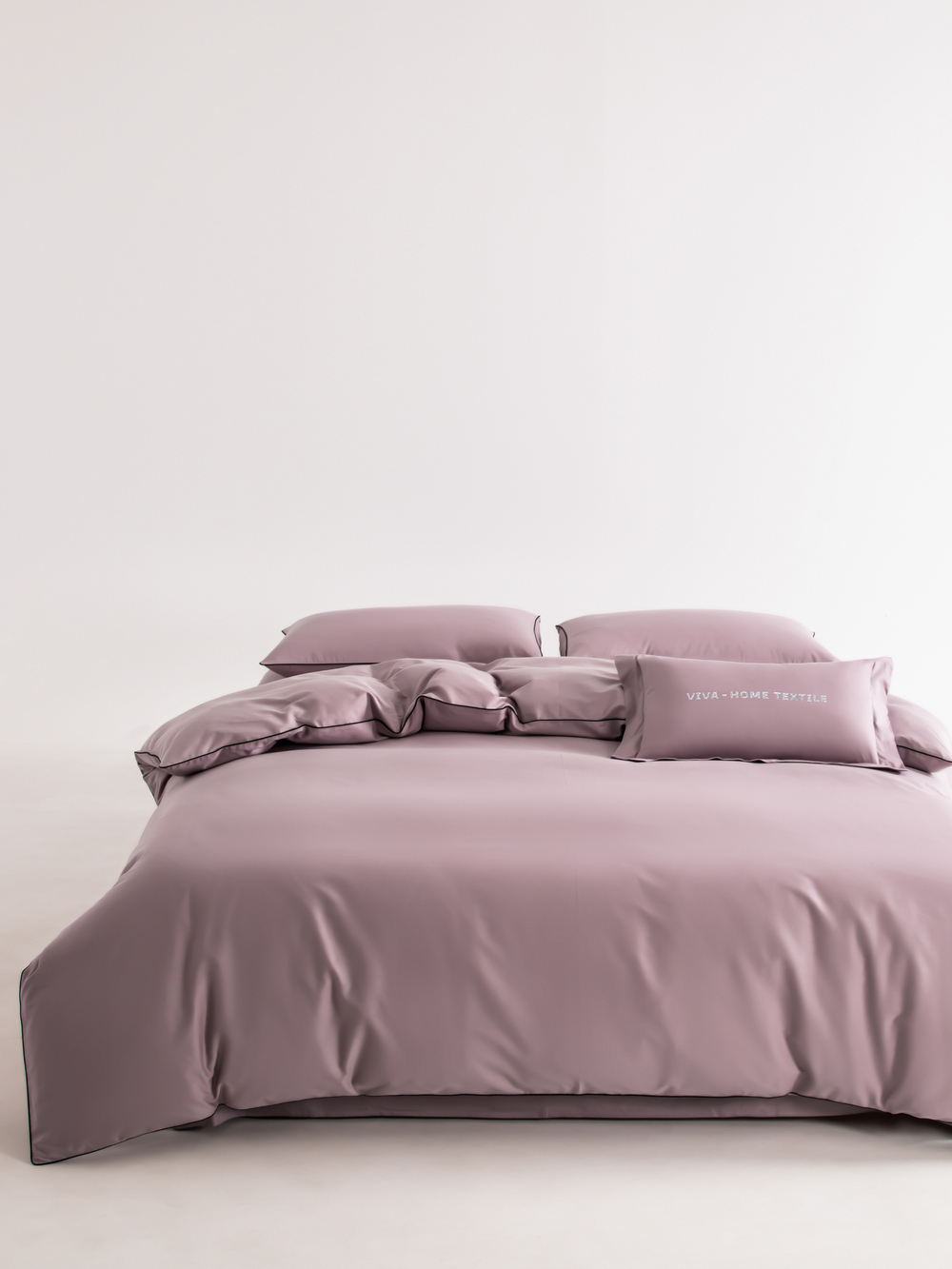 Комплект постельного белья Однотонный Сатин Элитный OCE008