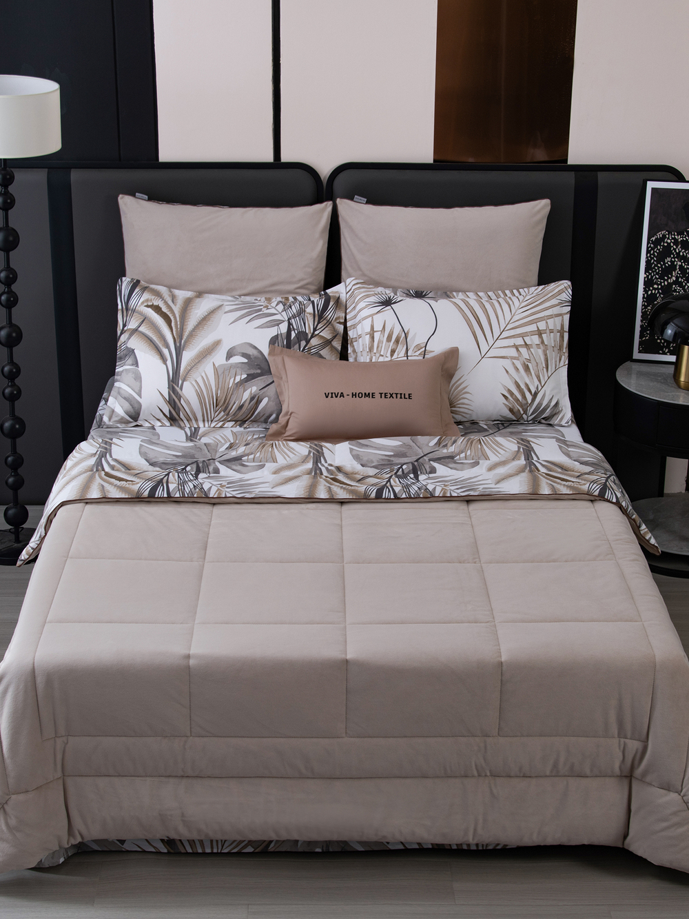 Комплект постельного белья Сатин Velouria Luxe с Одеялом VL014