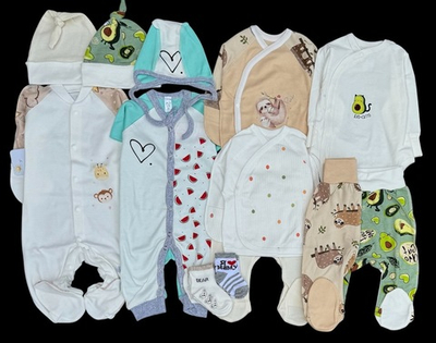 Гарний набір одягу для новонародженого хлопчика, якісний одяг для немовлят, зима, весна, зріст 62 см, бавовна