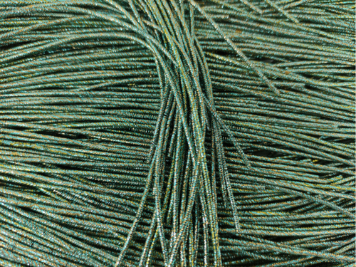 Канітель пружна Зелений/Каштан 1,6 мм