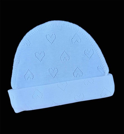 Шапочка, рібана ажур ТМ "Happy ToT" (0-3 міс, 38 см)