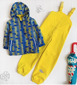 Комплект 2в1: куртка, напівкомбінезон "Захист від дощу та бруду", поліестер ТМ "Kuniboo" (86-92 см)