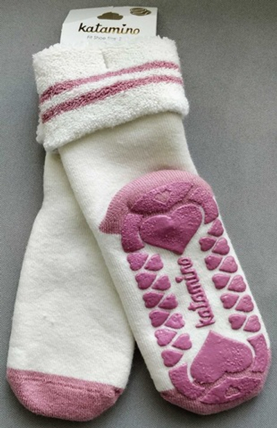 Шкарпетки-Капці, махра "Katamino"