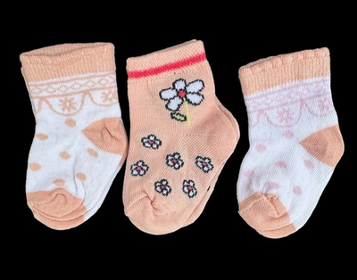 Шкарпетки "Мікс", котон ТМ "Karatepe socks" (0-6 міс)