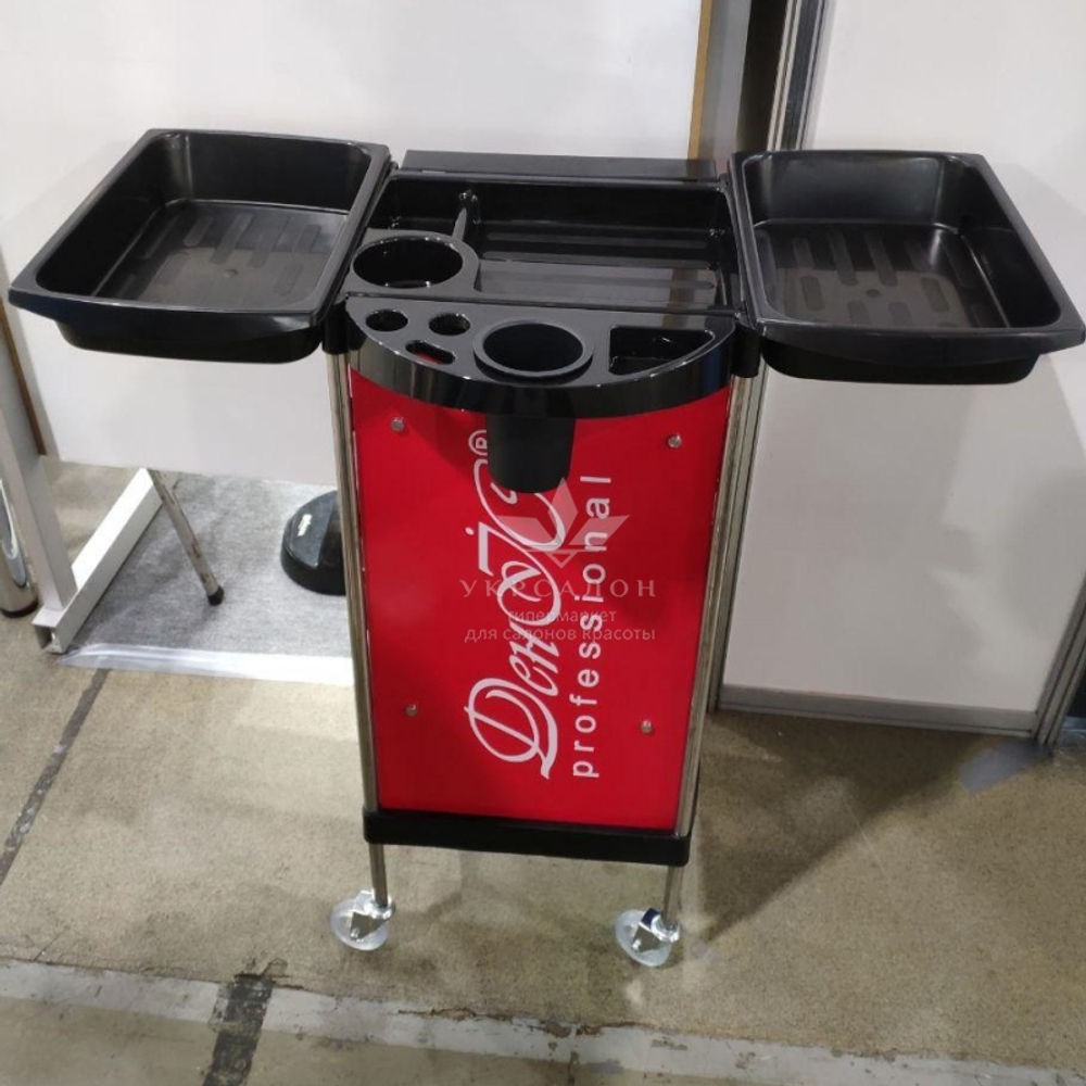 Парикмахерская тележка Denic Red