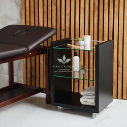 Косметологічний візок D-4 Black