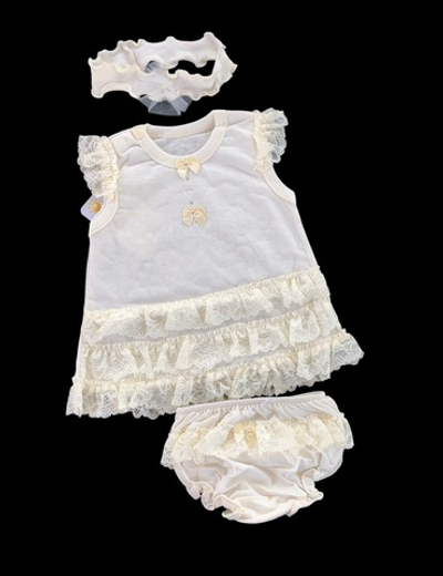 Комплект 3в1: туніка, блумери, пов'язка "Нюша", кулір ТМ "Happy ToT"