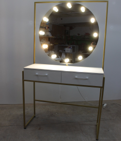 Визажное зеркало Loft 10 с подсветкой