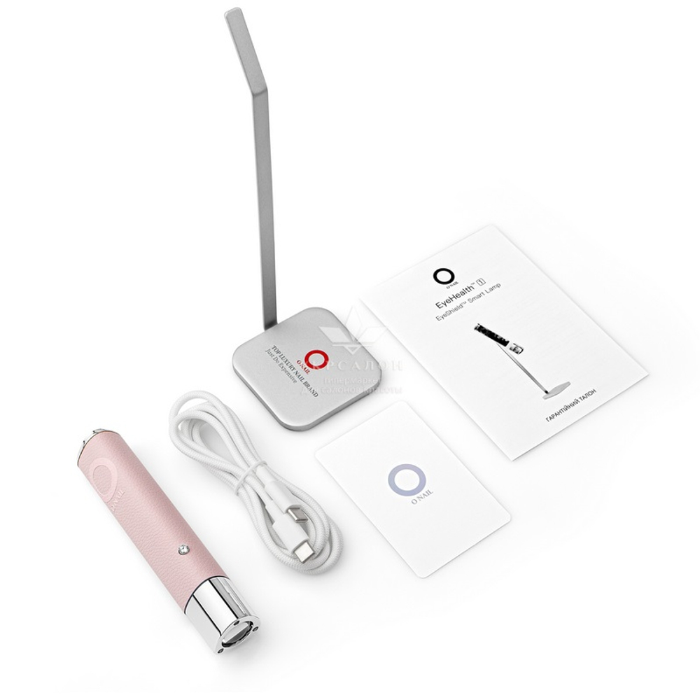 Портативный UV/LED-фонарик для маникюра ONail, pink