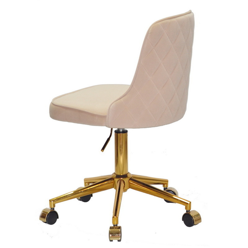 Стул мастера Adamo velor Gold New