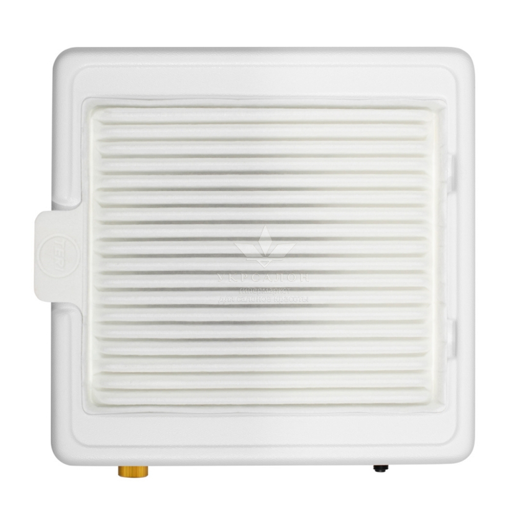 Настільна манікюрна витяжка з Hepa фільтром Teri 800, колір чорний (сітка золота)