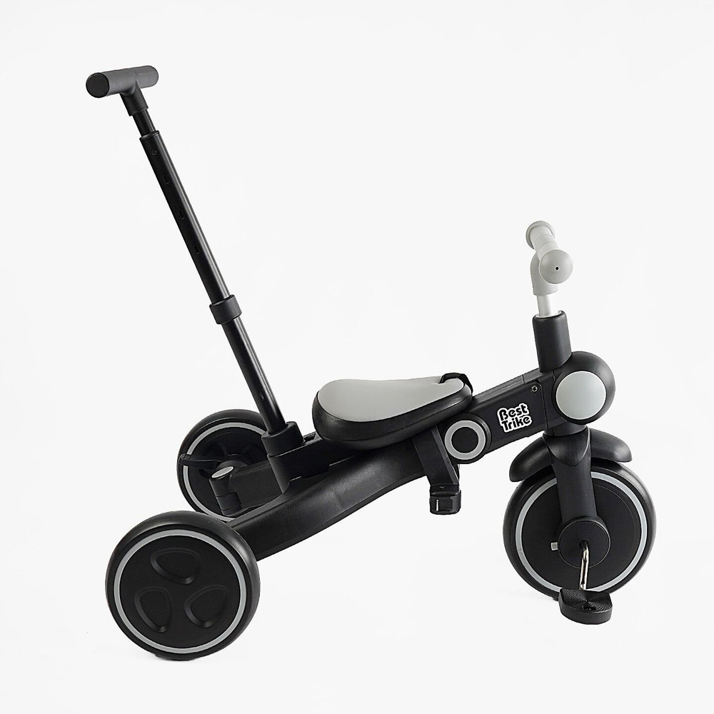 Дитячий триколісний велосипед-трансформер Best Trike BS-12 EVA складний