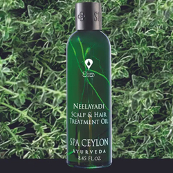 Масло лечебное для жирной кожи головы и волос Нилайади 250 мл, SPA Ceylon