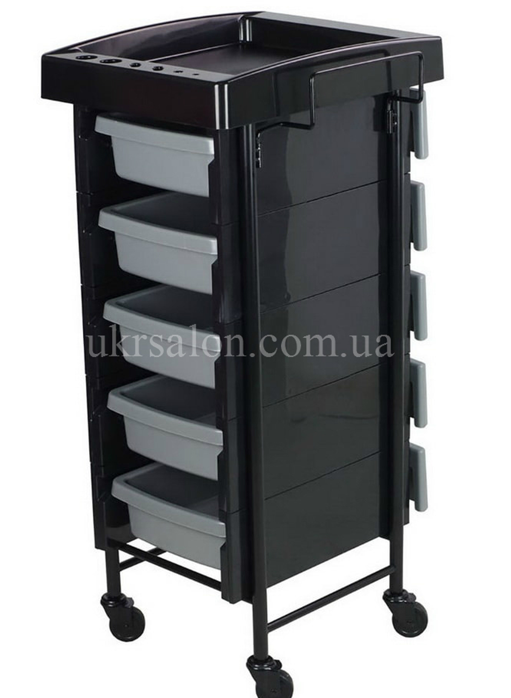 Парикмахерская тележка Pomocnik DUO Grey